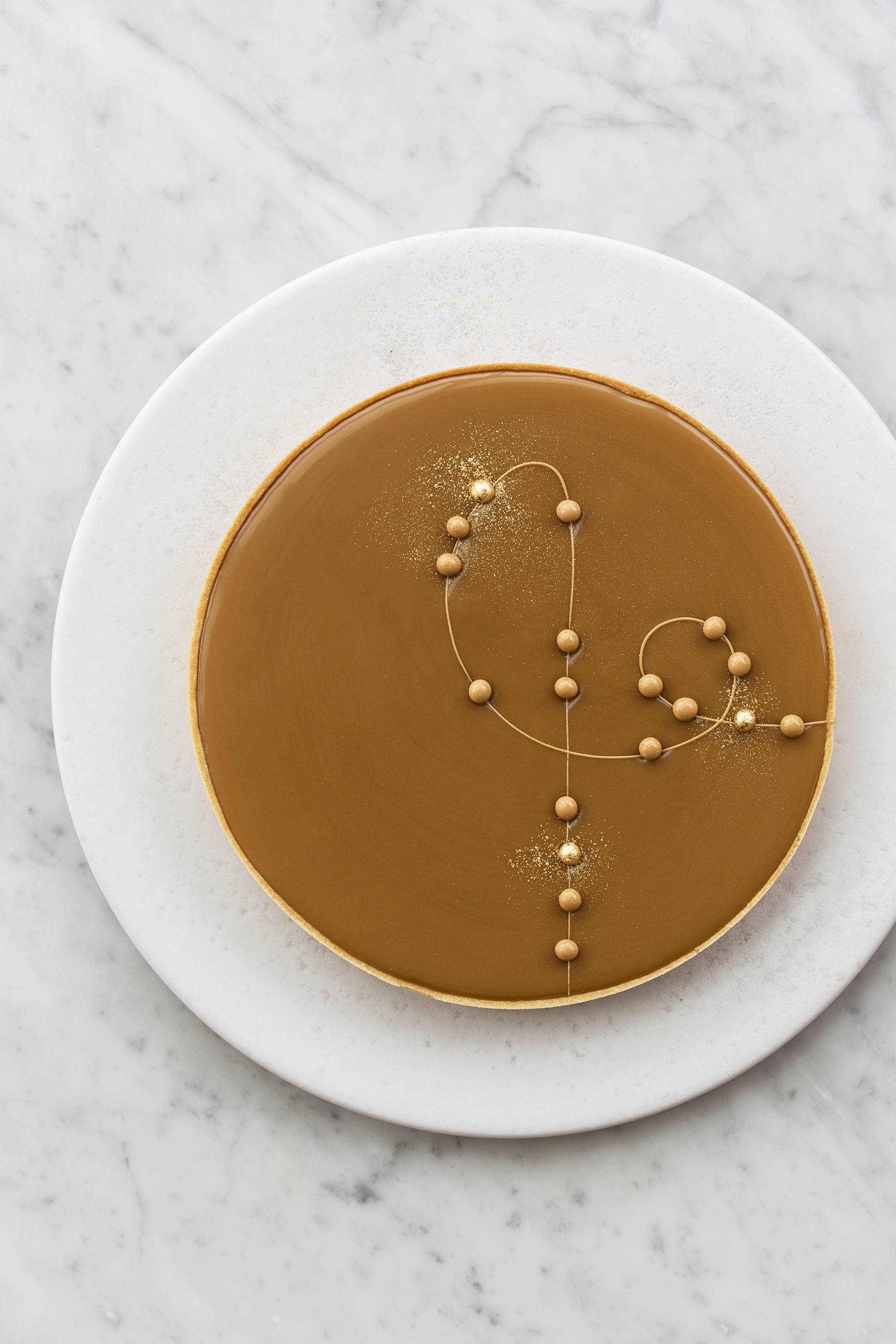 Salted caramel tart