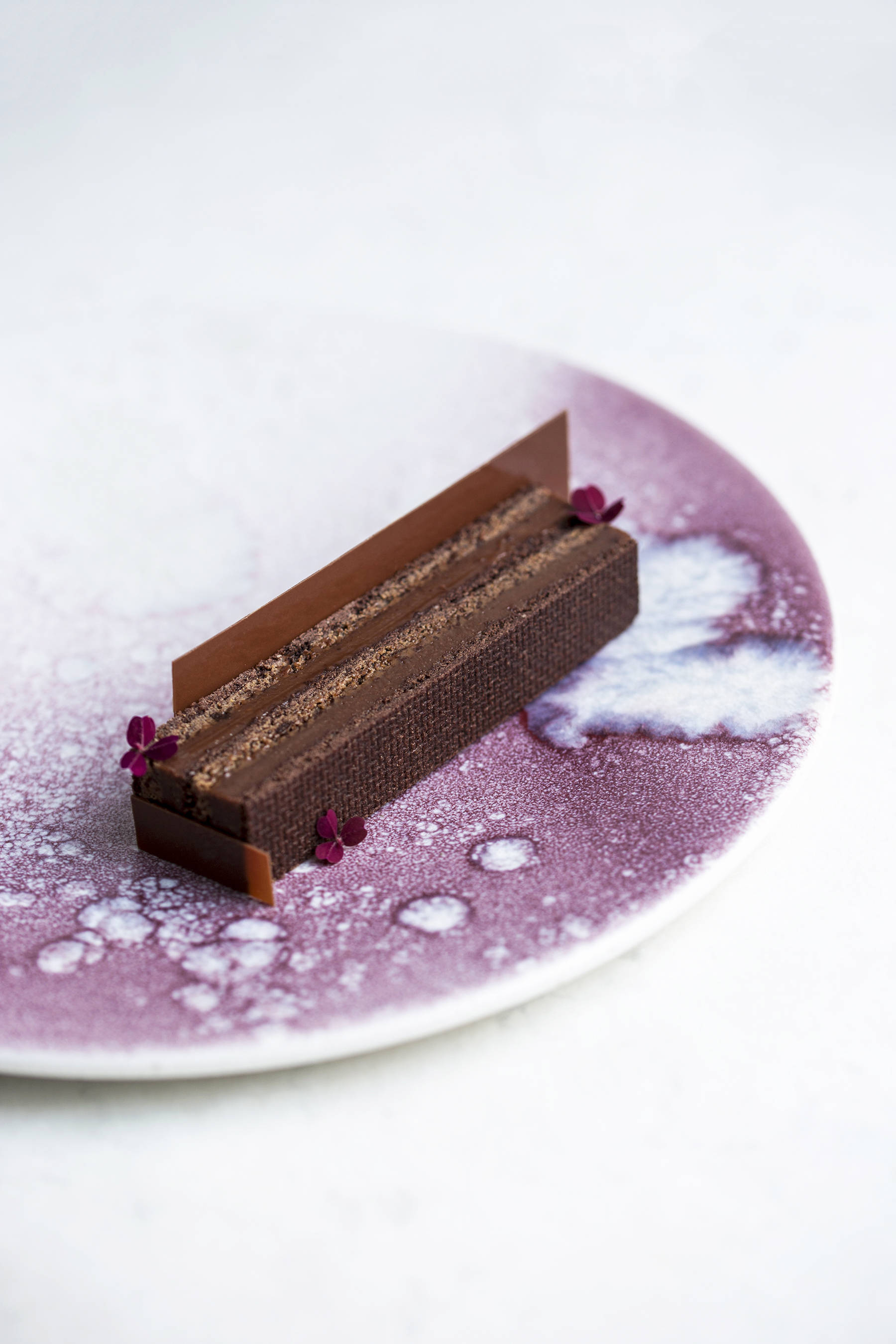 Chocolate bars with hazelnut and lemon